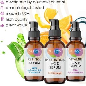 3 Piece Gleow Serum Set